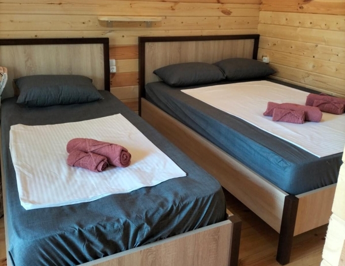 Коттедж 3-местный 1-комнатный коттедж - Коттеджный комплекс Sandro & Milanii / Сандро & Милани Алахадзы