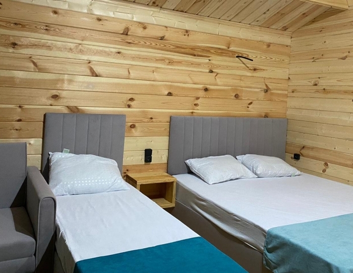 Коттедж 3-местный 1-комнатный коттедж - Коттеджный комплекс Sandro & Milanii / Сандро & Милани Алахадзы